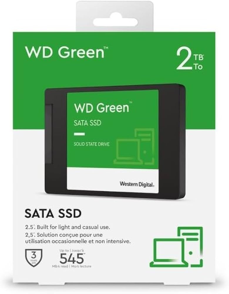 Amazon.com: Western Digital 1TB WD Green Internal SSD Solid State