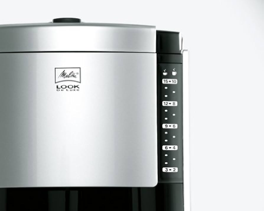 Amazon | Melitta ルック デラックスII ブラック 【2~10杯用・1×4の