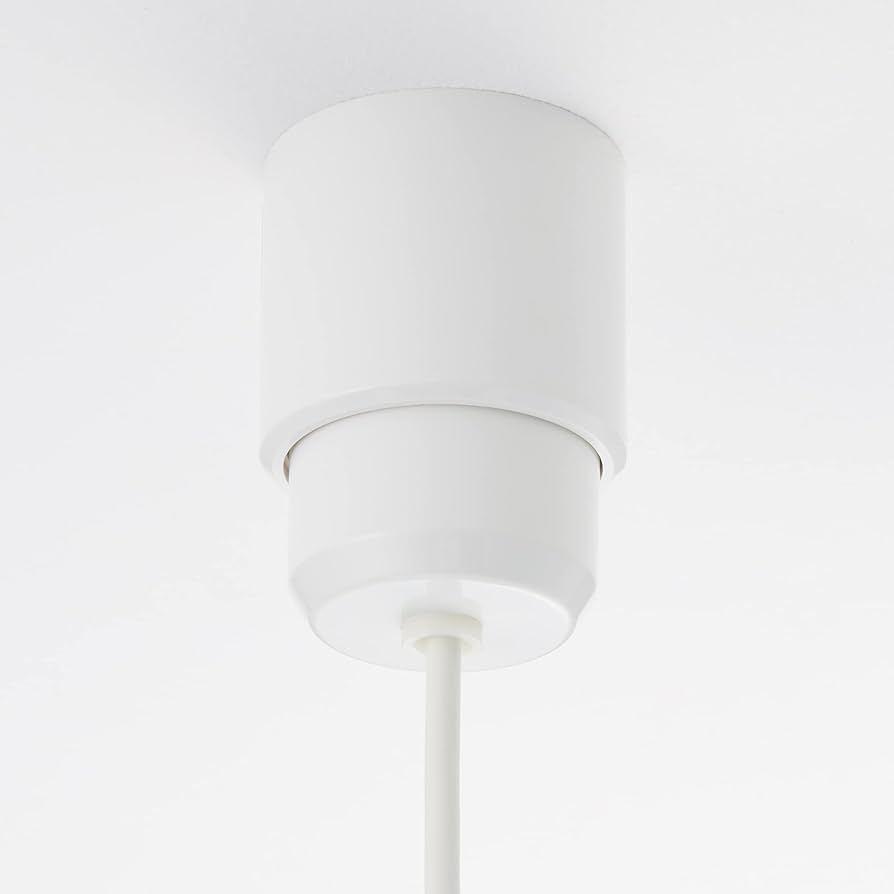 Amazon | 無印良品 ペンダントライトアルミ 白 Lサイズ 82931679/MJ