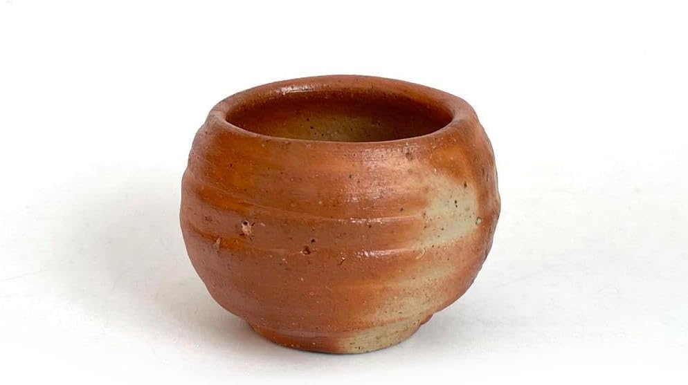 陶芸家 作家物 金重有邦 備前 ヒダスキ 酒器 ぐい呑 酒盃 父 金重素山