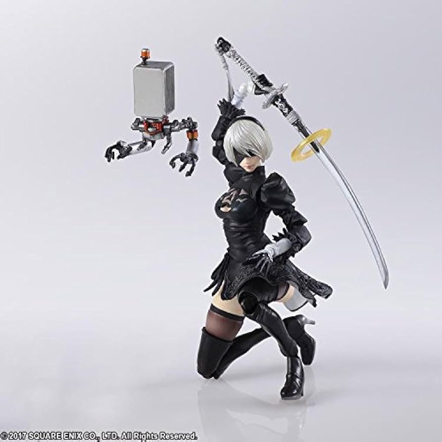 Amazon.com: Square Enix Nier Automata: 2B & Machine Lifeform Bring