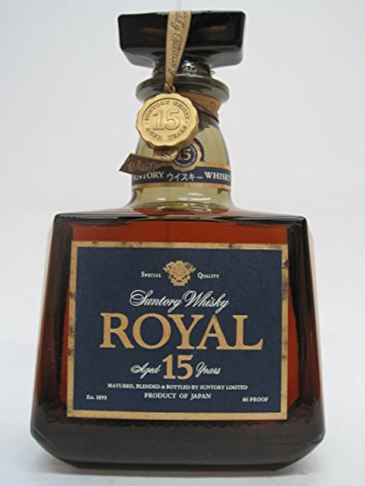 Amazon.co.jp: [古酒] サントリー ローヤル プレミアム 15年 ブルー