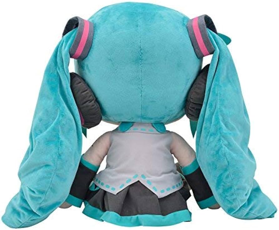 Amazon.co.jp: 初音ミク どでかジャンボふわふわぬいぐるみ 約H50cm