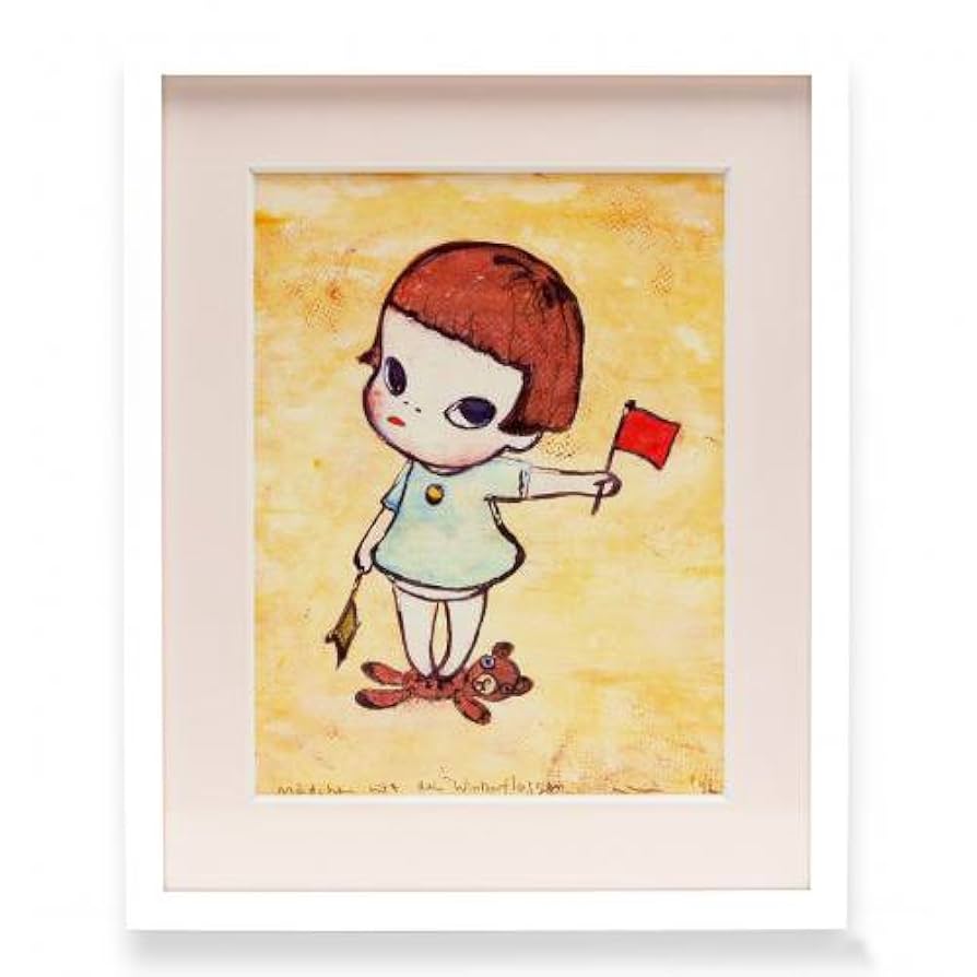 奈良美智：Untitled （Eye Patch） ポスター 奈良美智：Untitled