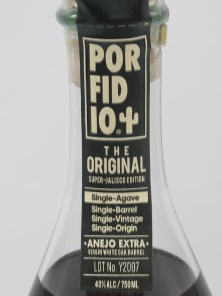 テキーラ ポルフィディオ アネホ エクストラ 7年 750ml 39.3% (120