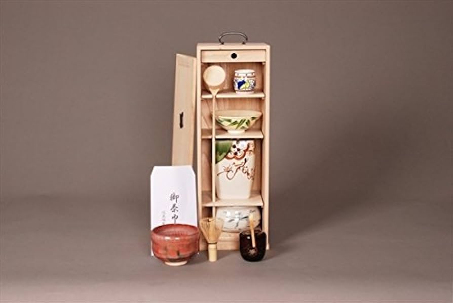 Amazon｜茶道具商 左座園 短冊箱 桐生地 ※短冊箱のみ。道具セットは