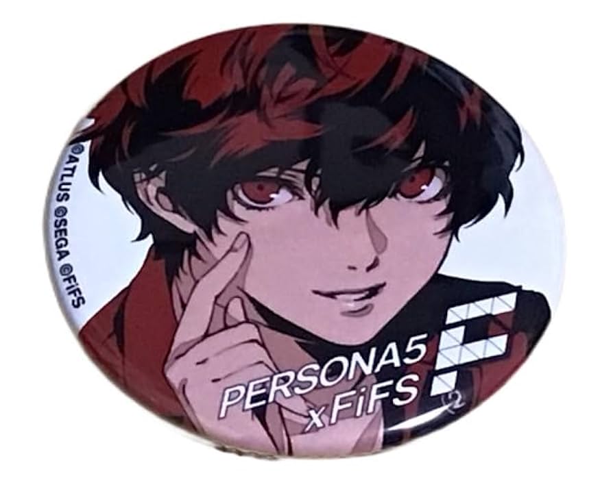 ペルソナ5 コンサート 主人公 雨宮蓮 缶バッジ 7個 ペルソナ5 P5R