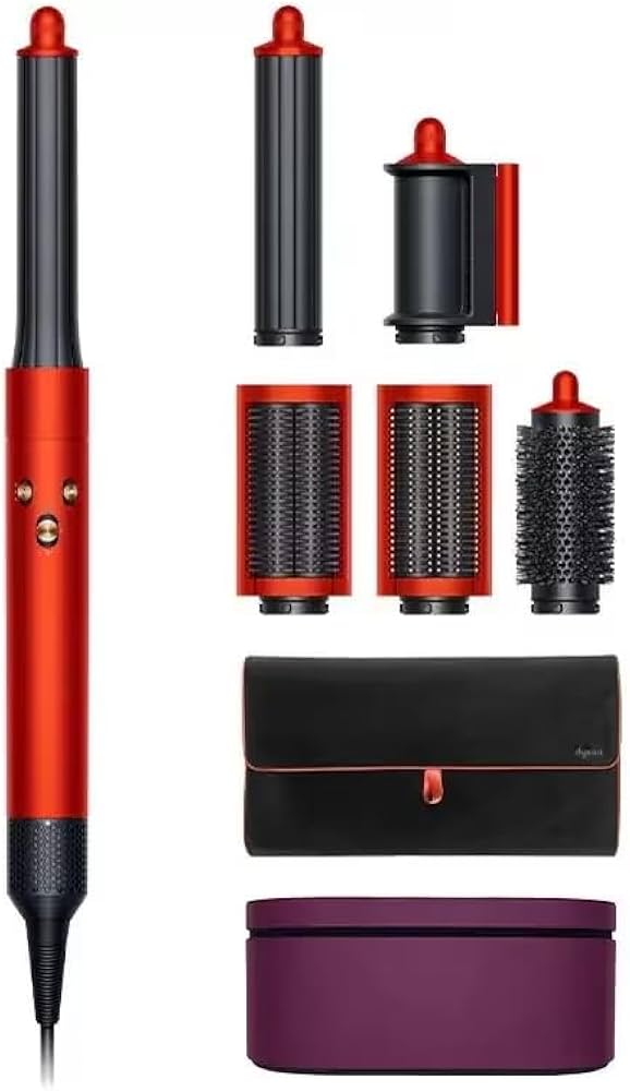 高品質 ［限定色］Dysonダイソン Airwrap Complete ニッケル/レッド