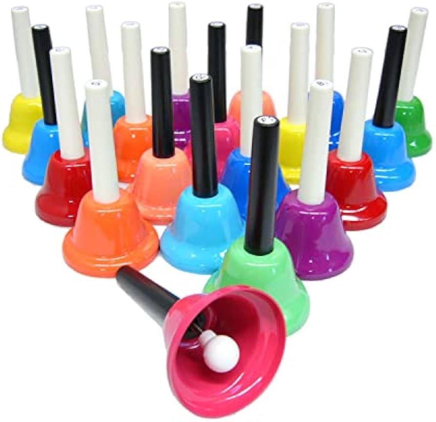 Amazon | 全音：ミュージックベル（ハンドベル） カラー 20音セット