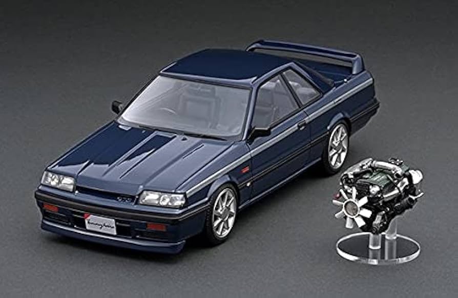 1/18】 日産 スカイライン トミーカイラ M30 Blue Black 1/18】 日産