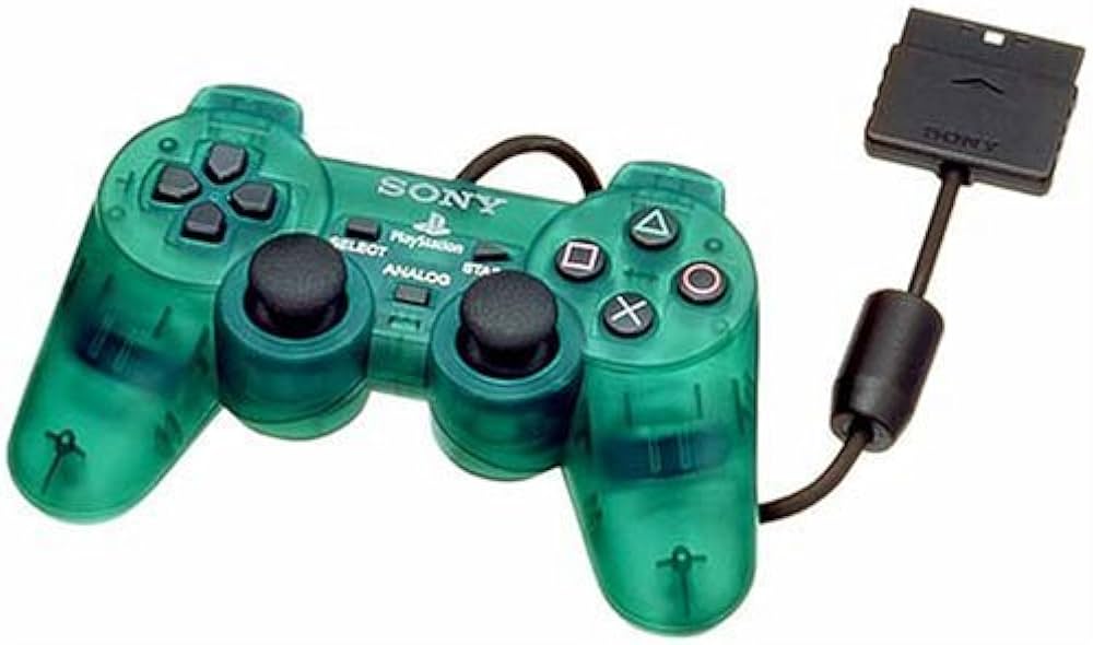 Amazon | アナログコントローラ(DUALSHOCK 2) エメラルド | 本体・周辺機器