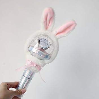 Amazon.co.jp: ペンライトカバー うさぎ ウサ耳 白 カラット MOA ARMY