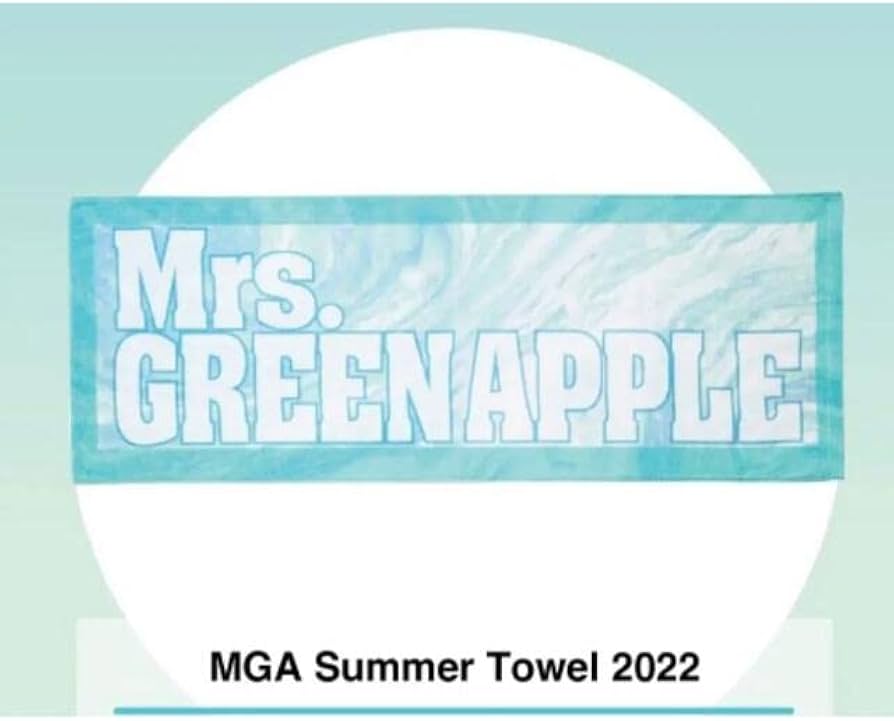 Mrs. GREEN APPLE 初期タオル