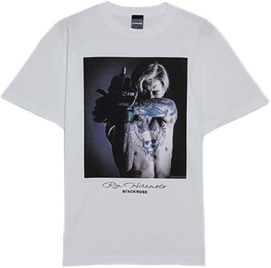 Amazon.co.jp: 平本蓮 BLACK ROSE フォトTシャツ L RIZIN 格闘技 朝倉