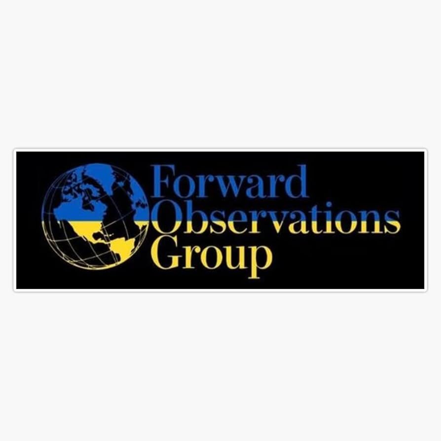 Amazon.com - Fog Forward Observations Group Ukraine Bumper Sticker