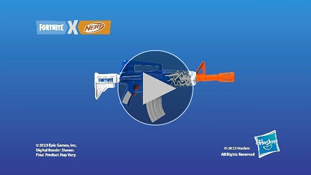 Amazon | ハズブロ(HASBRO) ナーフ フォートナイト Fortnite BLUE