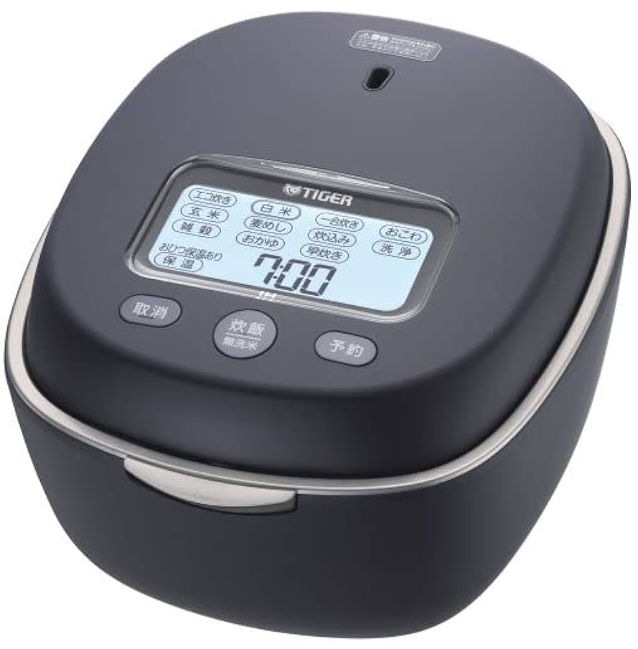 タイガー 炊飯器 JPG-S100 圧力IH 5.5合炊きブラック 2020年製