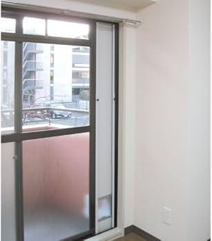 Amazon | サンセイ 国産工事不要スチールパネルキャットドアS型(サッシ