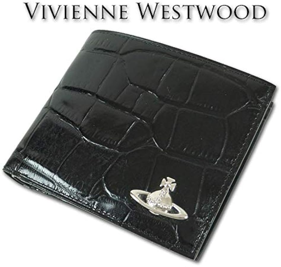 Amazon.co.jp: [ヴィヴィアンウエストウッド] 牛革 クロコ型押し 二