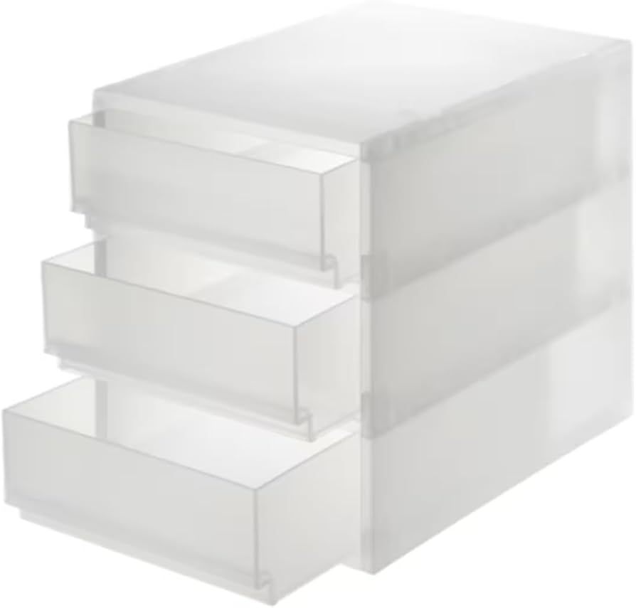 Amazon.co.jp: 無印良品 ポリプロピレンケース・引出式・浅型・3段・半