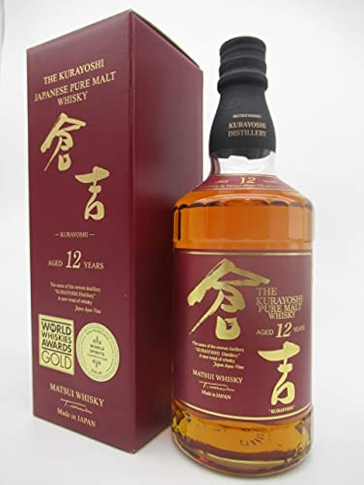 Amazon.co.jp: マツイ 倉吉 12年 ピュアモルトウイスキー 43度 700ml
