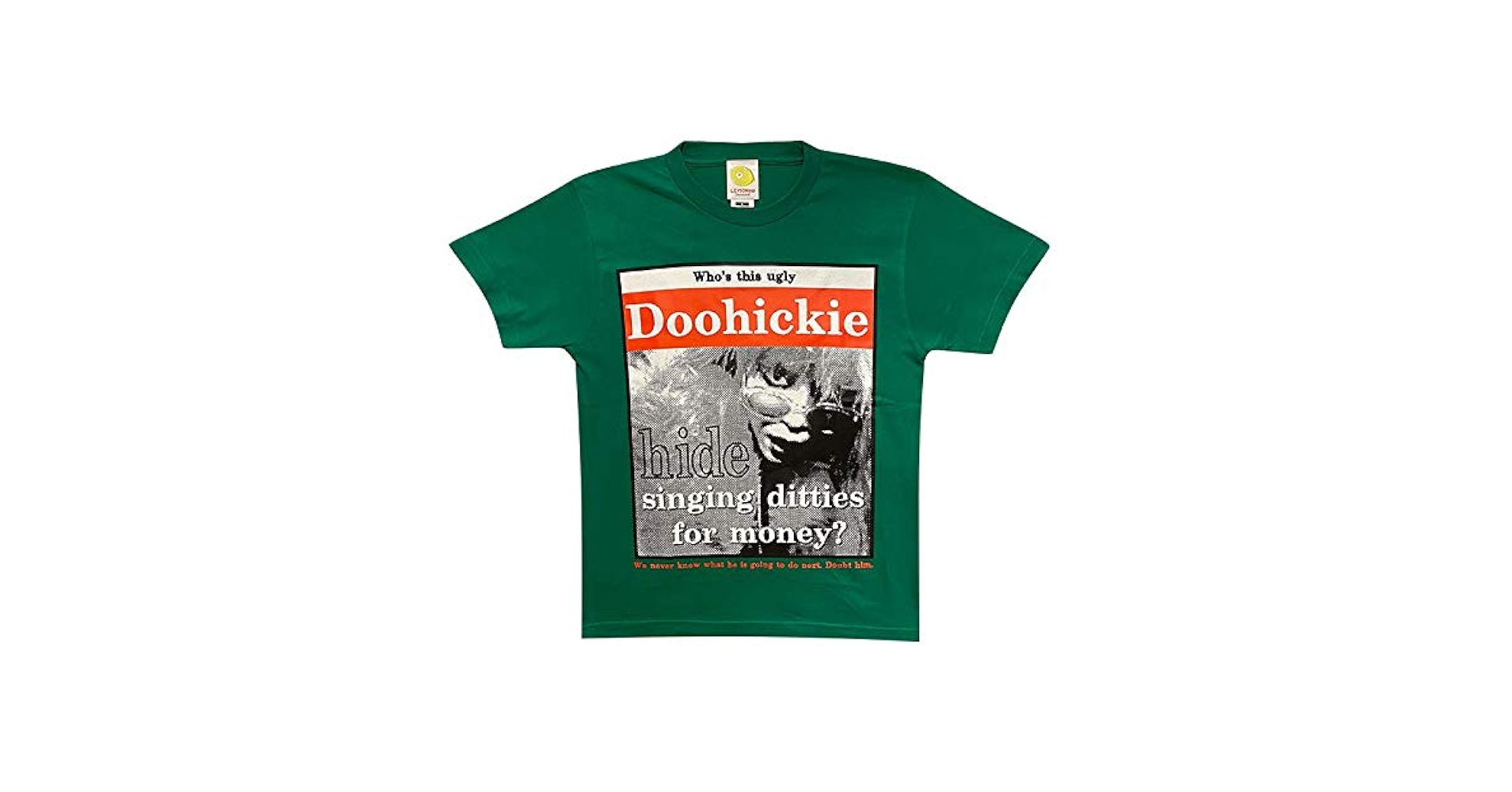X JAPAN （エックスジャパン）hide Doohickie【グリーン】 Tシャツ (M