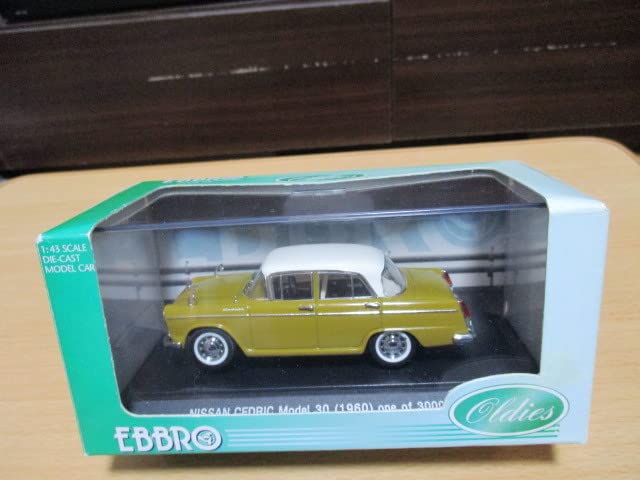エブロ 1⁄43 日産セドリック モデル30 1960年 ブラウン EBBRO