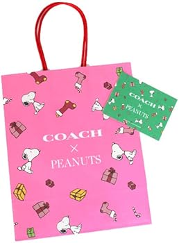 Amazon.co.jp: [COACH] 【純正紙袋＆スヌーピー特製カード付】 コーチ