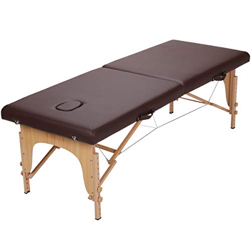 ワールドジェイビー 軽量折りたたみマッサージベッド 木製・有孔