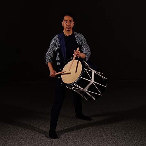 Amazon | 桶太鼓 桶胴太鼓 かつぎ桶太鼓 1尺6寸（鼓面:48cm） 暁