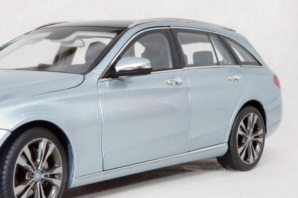 1/18 メルセデスベンツ Cクラス W205 前期 シルバー ミニカー 1/18