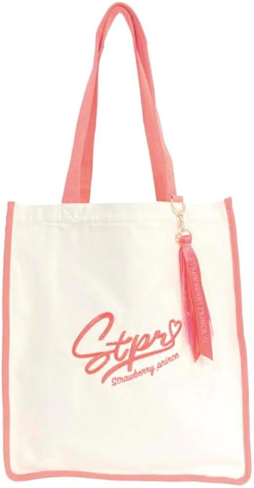 Amazon | すとぷり トート バッグ 莉犬 チャーム 付き スクエア