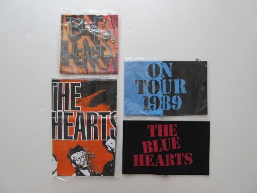 THE BLUE HEARTSブルーハーツ /レア/ゼッケン/ パッチ/ 腕章 Amazon.co