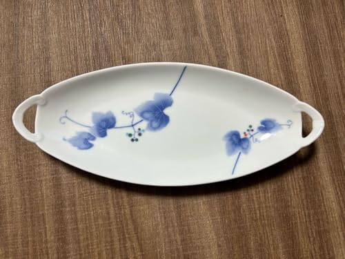 1861 深川製磁 白磁 葉型皿 5客 1861 深川製磁 白磁 葉型皿 5客