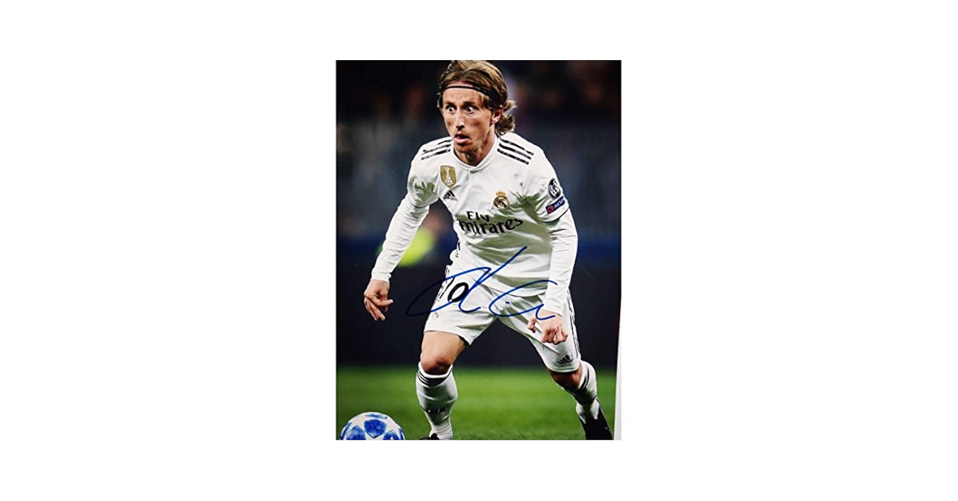 ASモナコ FC チーム直筆サイン入り写真 ルドヴィック・ジュリー SA鑑定