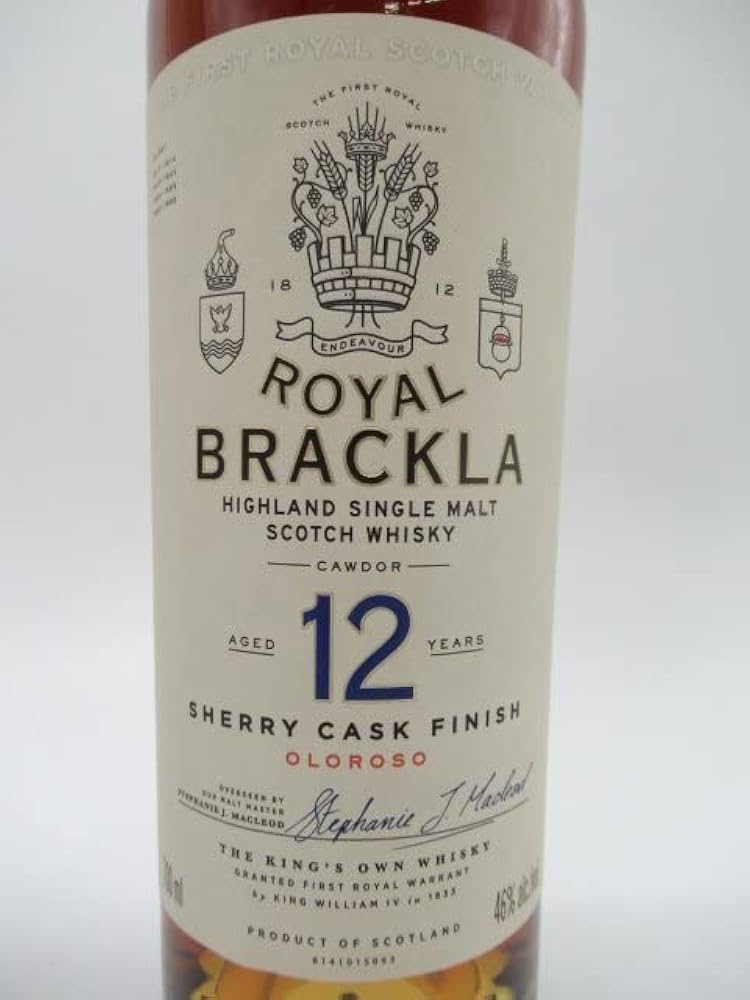 Amazon.co.jp: ロイヤル ブラックラ 12年 正規品 46度 700ml : 食品