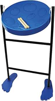 Amazon.com: Jumbie Jam Authentic Steel Drum Blue Finish with Tube