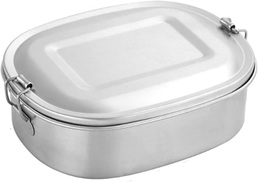 Amazon｜Shi ZX 304ステンレス鋼スクエアランチボックスベントフード