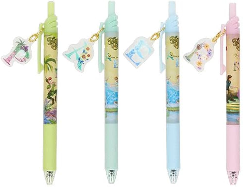 Amazon | ファンタジースプリングス ボールペン 〈エナージェル〉4本