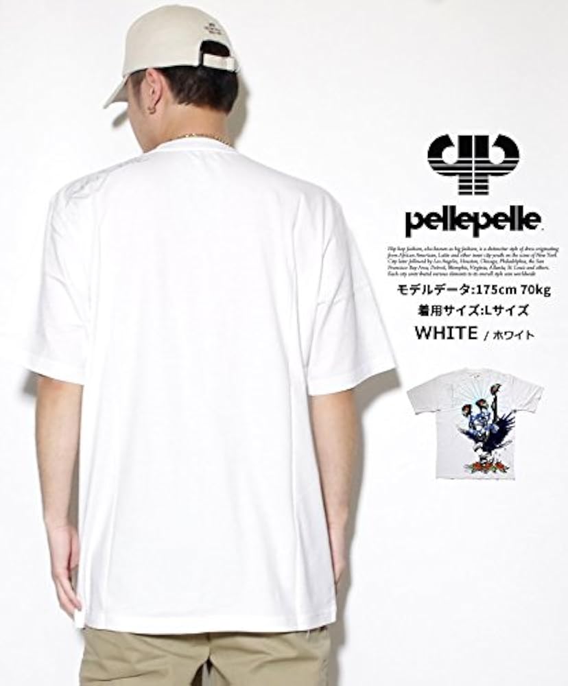 Amazon | (ペレペレ) PELLE PELLE Tシャツ グラフィックプリント 59BB9