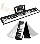 Amazon | TERENCE 電子ピアノ 88鍵盤 折り畳み式 ピアノ MIDI対応 携帯