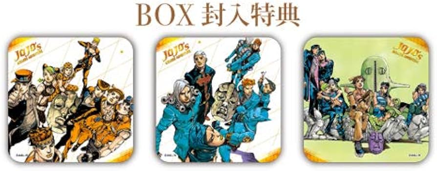 48枚 ジョジョの奇妙な冒険 アートコースター BOX 荒木飛呂彦展