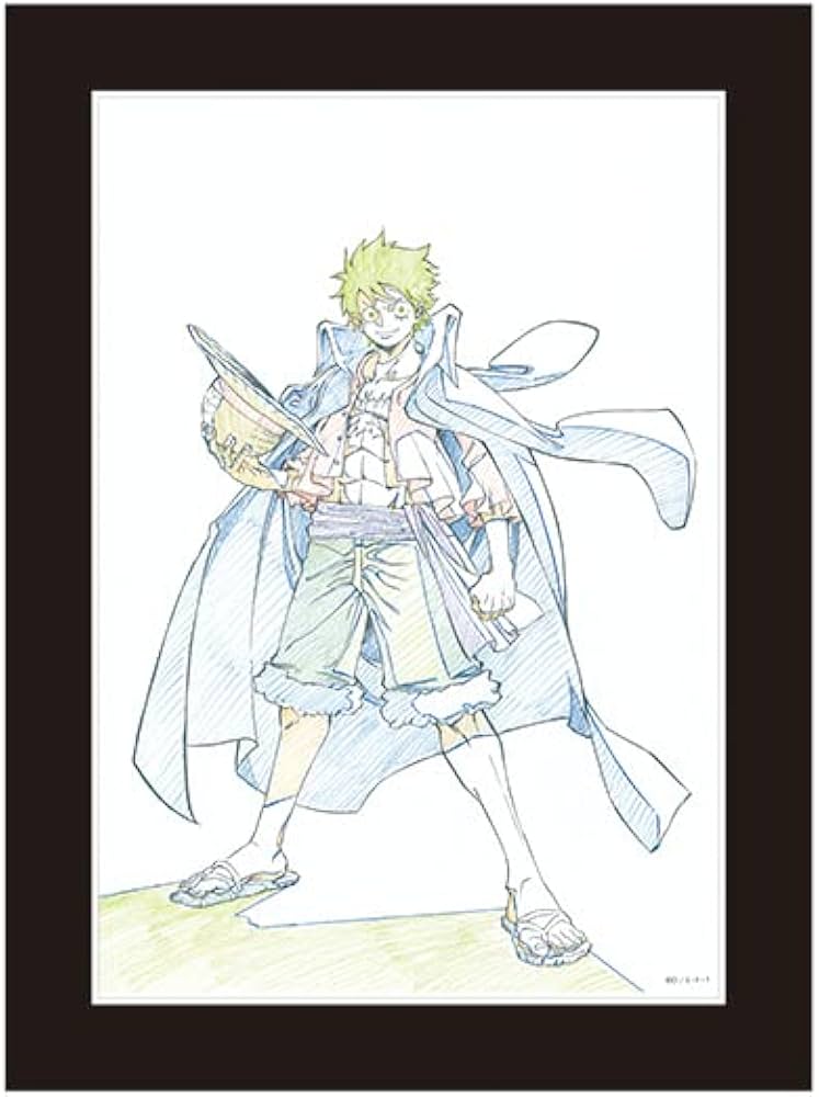 麦わらストア Art Collection ルフィ クリアファイル ワンピース