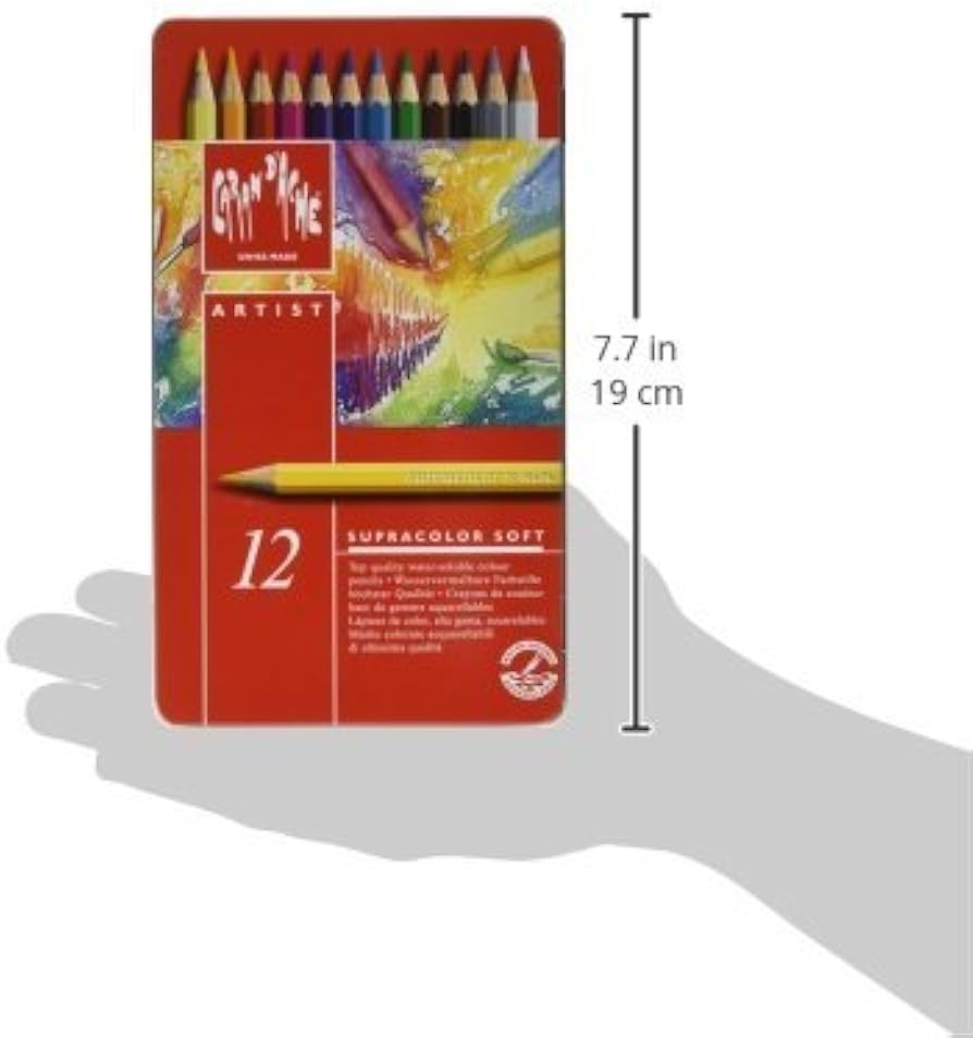 Amazon.com: CREATIVE ART MATERIALS Caran D'ache Supracolor Metal