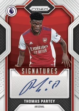 Amazon.co.jp: 2021-22 Panini Prizm Premier League Soccer Card Mega