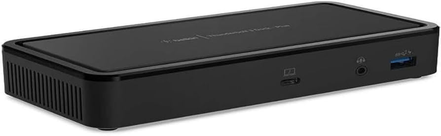 Amazon.com: Belkin Thunderbolt 3 Dock Plus with 2.6ft Thunderbolt