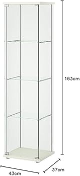 Amazon.co.jp: IKEA/イケア DETOLF/デトルフ ガラス扉キャビネット