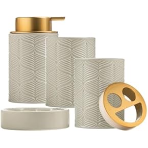 Amazon.co.jp: バスルームアクセサリーセット - バス・トイレ・洗面