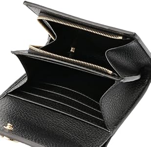 Amazon | グッチ 二つ折り財布 レディース GGマーモント ブラック