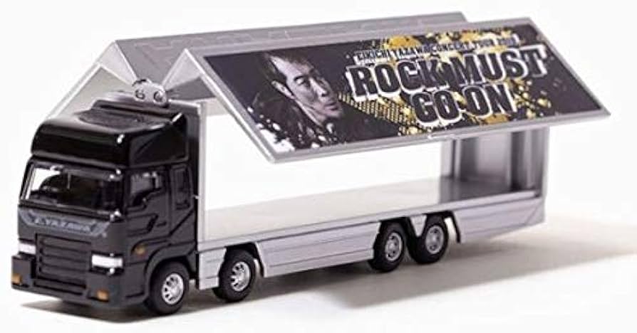 ☆矢沢永吉 極上2台☆会場限定トランポ ROCK MUST GO ON ミニカー